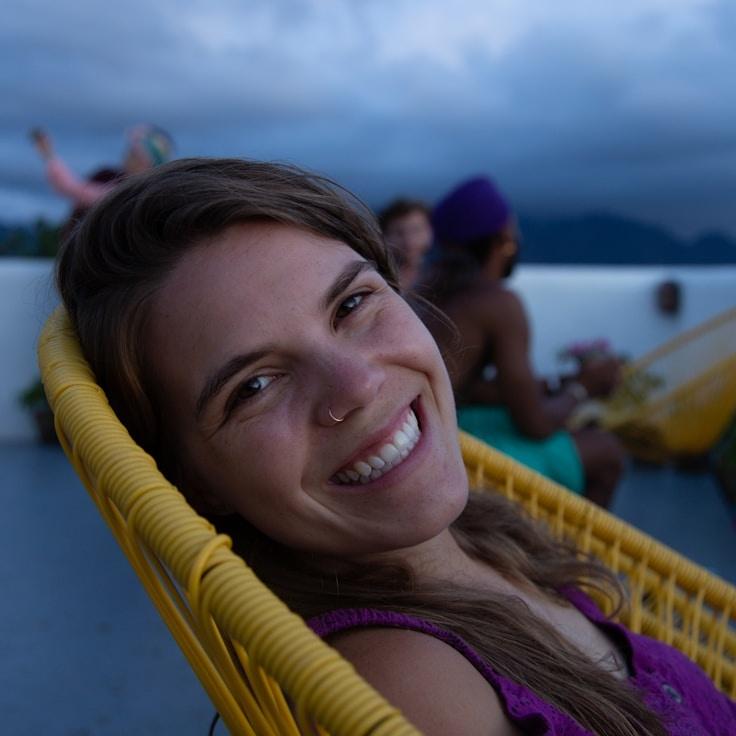 Portrait of Nova Marin, group coordinator and fusion cooking expert